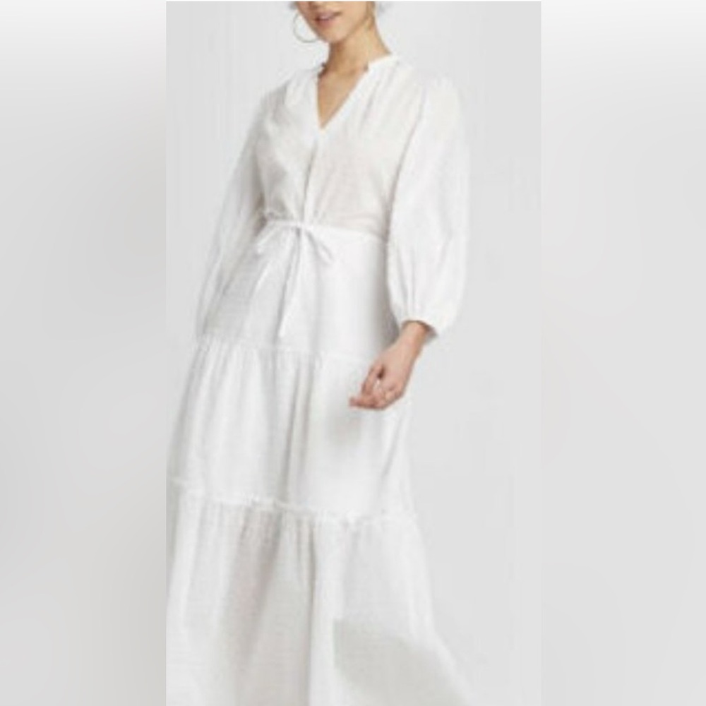 a new day White Long Sleeve Dress